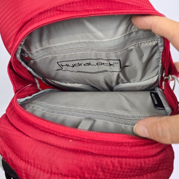 Osprey Raptor 10 Hydration Backpack – Red – Cycling / Hiking Pack - Picture 9 of 13